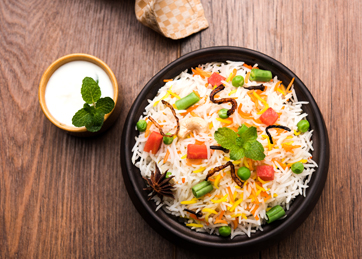 Sabz Pulao from Uttar Pradesh
